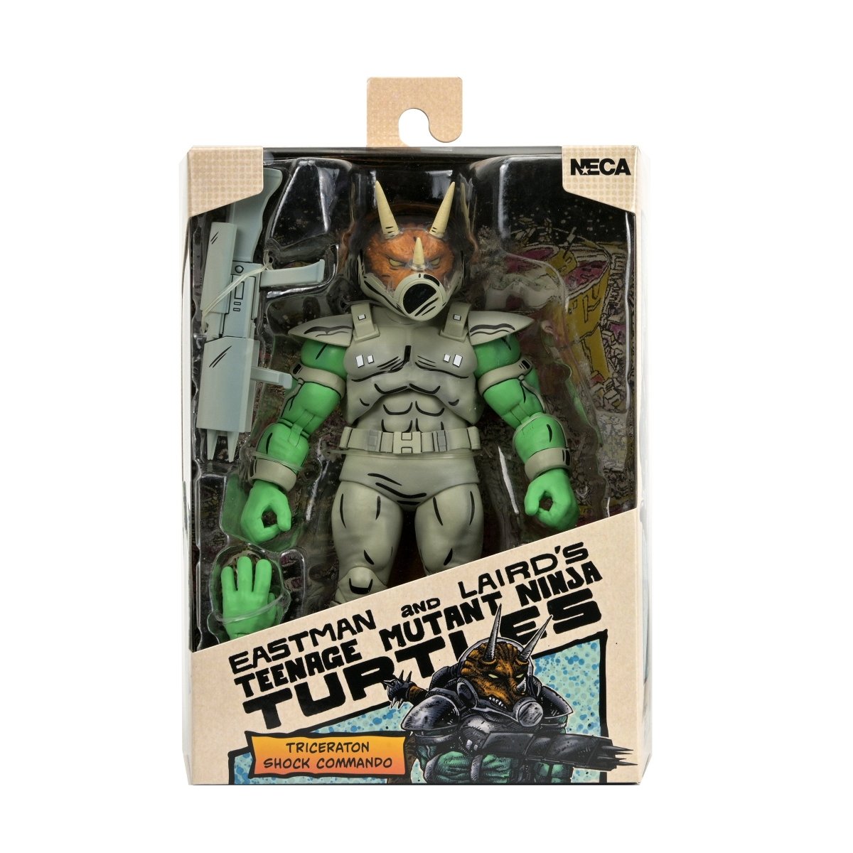 TMNT Shock Commando Triceraton 7 Inch Figure - Mirage Comics – The