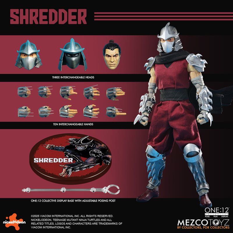 TMNT: Shredder - One:12 Collective - Mezco Toyz