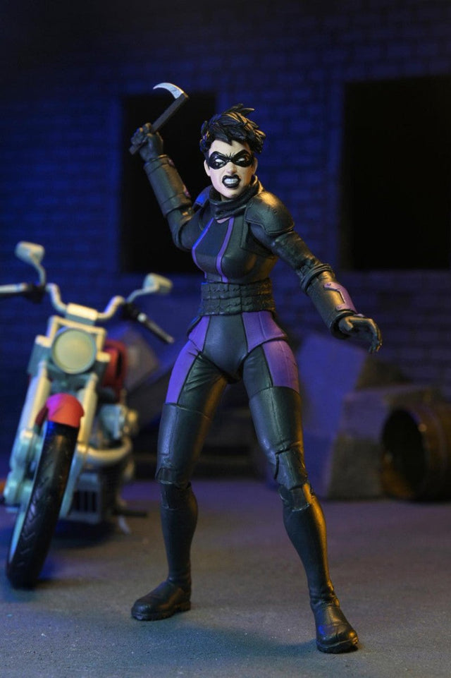 TMNT (The Last Ronin): Casey Marie with Motorcycle - 7" Scale Figure - The Last Toy Store