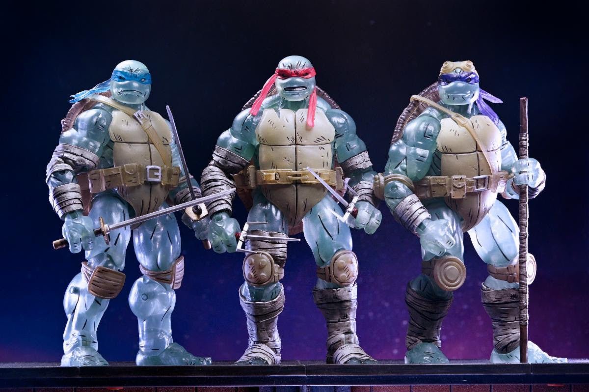 NECA TMNT The Last Ronin Ghost Brothers 3 Pack 7