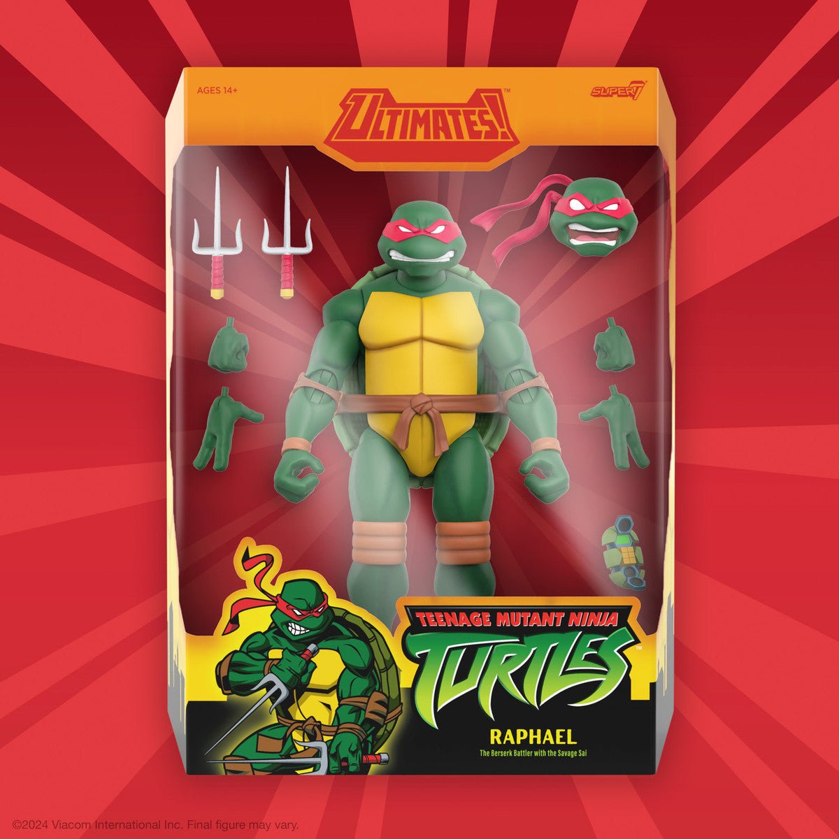 スーパー7 スペースラファエロ　タートルズ TMNT Amazon.com: Super7 ULTIMATES! Teenage Mutant Ninja Turtles