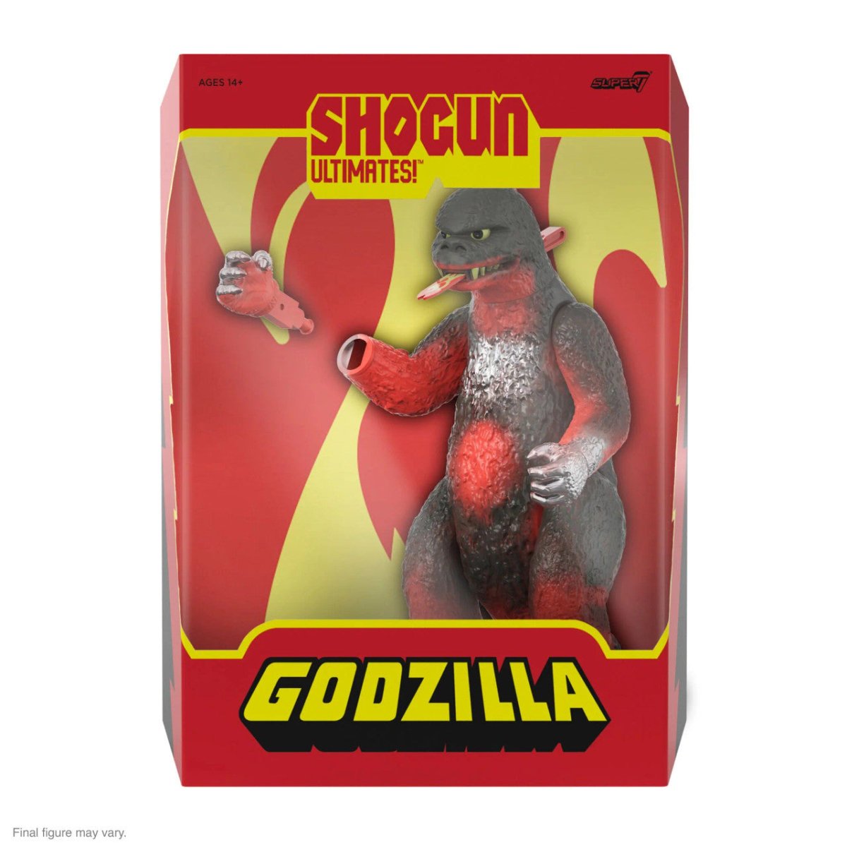 Toho ULTIMATES! Shogun Godzilla Vintage Red Figure 7