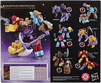Transformers Age of the Primes: Decepticon Monstructor - Action Figure Set - Hasbro