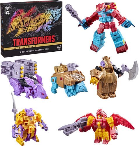 Transformers Age of the Primes: Decepticon Monstructor - Action Figure Set - Hasbro