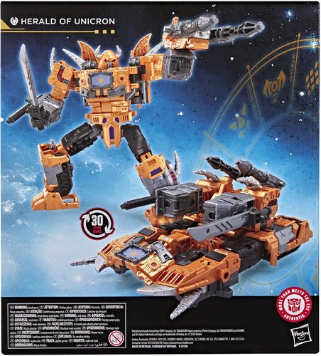 Hasbro - Transformers Age of the Primes: Leader Class Herald of Unicron - Action Figure