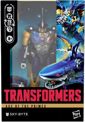 Transformers: Age of the Primes Voyager Class - Sky - Byte Figure - Hasbro