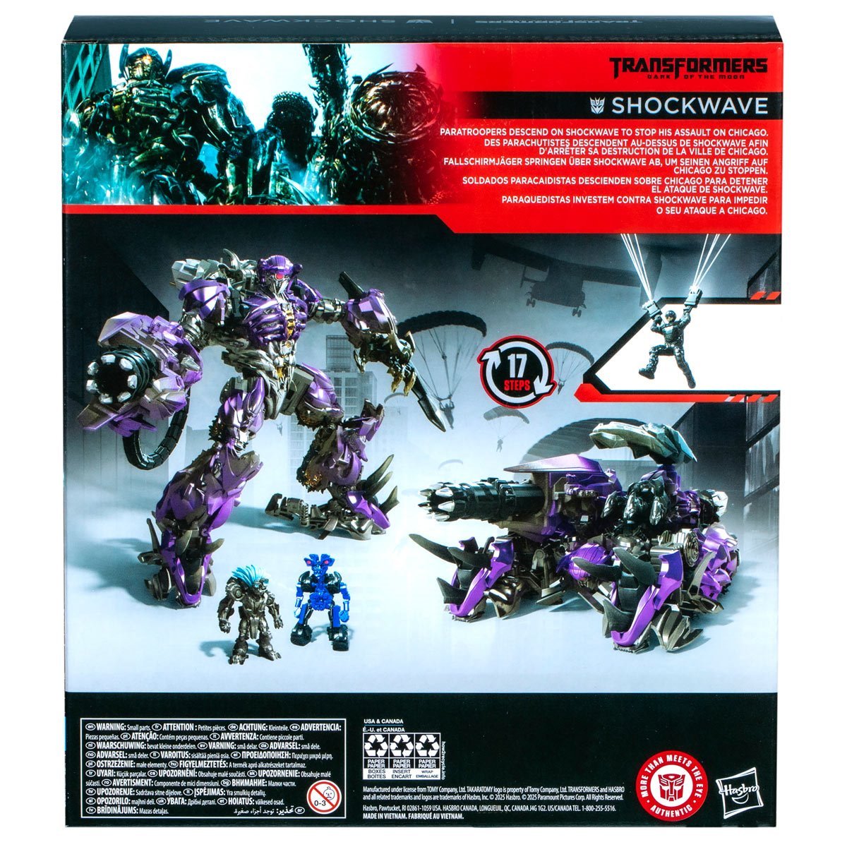 Transformers: Dark of the Moon Studio Series Leader Class - Shockwave - Hasbro