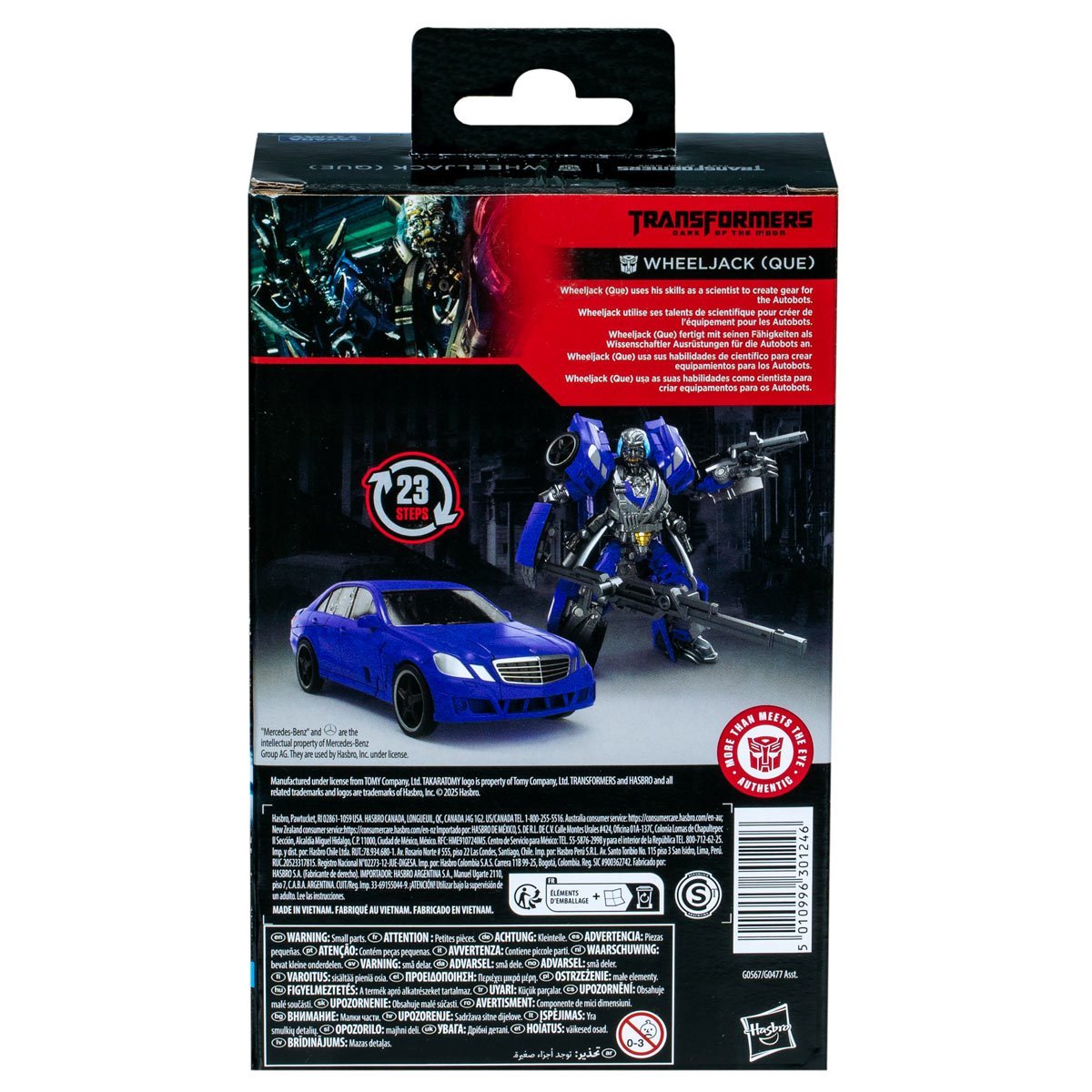 Transformers: Dark of the Moon (Studio Series) - Wheeljack (QUE) - Hasbro