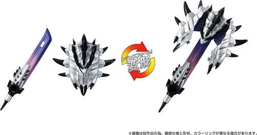 Transformers (Takara Tomy): Monster Hunter Silver Rathalos Prime - Action Figure - Hasbro