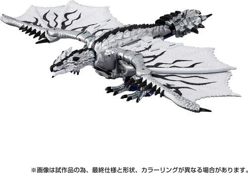 Transformers (Takara Tomy): Monster Hunter Silver Rathalos Prime - Action Figure - Hasbro