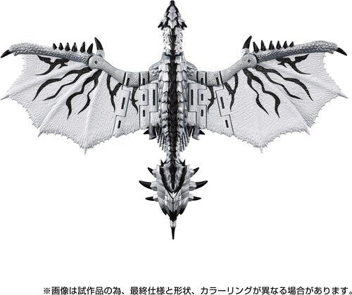 Transformers (Takara Tomy): Monster Hunter Silver Rathalos Prime - Action Figure - Hasbro