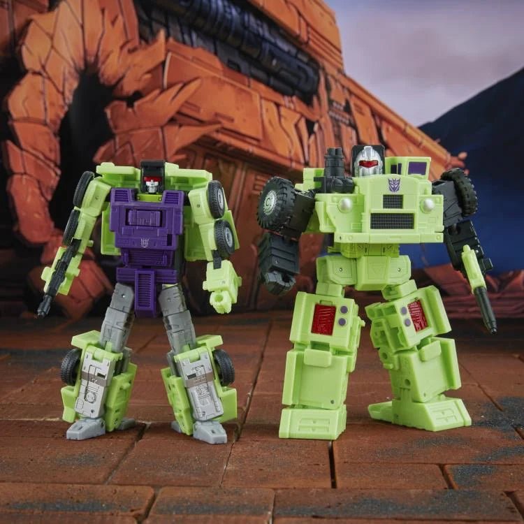 Transformers The Movie Studios Series: Constructicon Hook & Long Haul - Action Figure 2 Pack - Hasbro