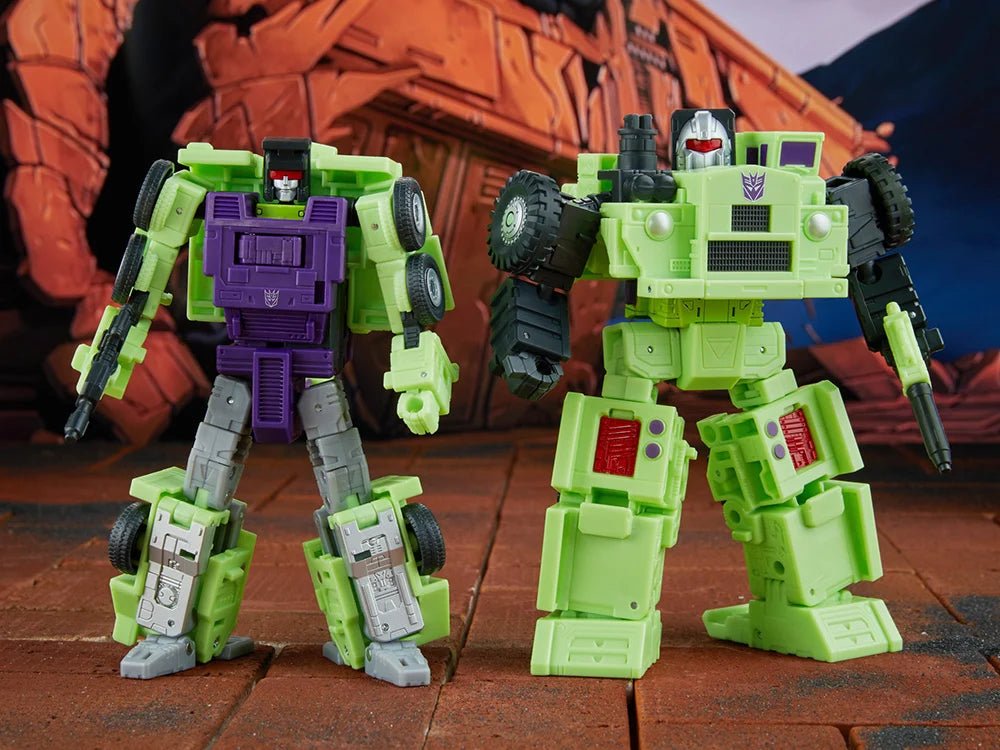 Transformers The Movie Studios Series: Constructicon Hook & Long Haul - Action Figure 2 Pack - Hasbro