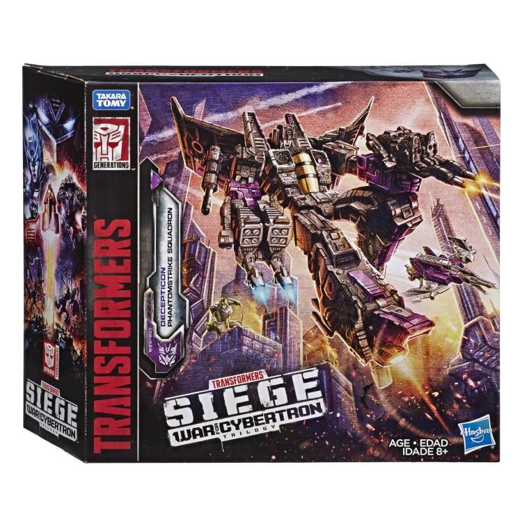 Transformers War for Cybertron: Siege WFC - S27 Phantomstrike Squadron - 4 Pack - Hasbro