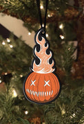 Trick 'r Treat: Sam O' Lantern Pumpkin - Holiday Horrors Metal Ornament - Trick or Treat Studios