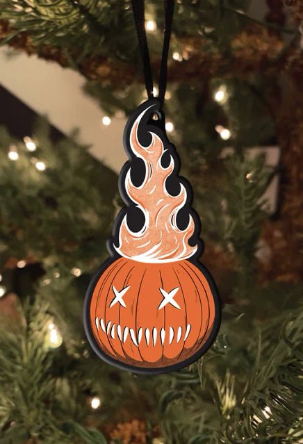 Trick 'r Treat: Sam O' Lantern Pumpkin - Holiday Horrors Metal Ornament - Trick or Treat Studios