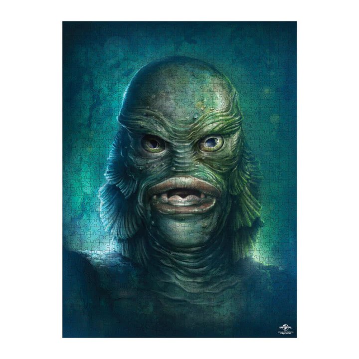 Universal Monsters: Creature from the Black Lagoon - 1000 Piece Jigsaw Puzzle - Trick or Treat Studios