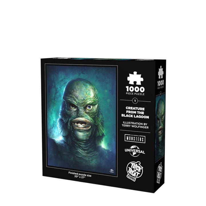 Universal Monsters: Creature from the Black Lagoon - 1000 Piece Jigsaw Puzzle - Trick or Treat Studios