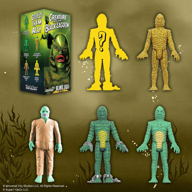 Universal Monsters: Creature from the Black Lagoon - 3.75" Blind Box Figure - Super7
