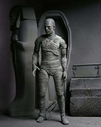 Universal Monsters: Ultimate Mummy (Black and White) - 7” Scale Action Figure - The Last Toy Store