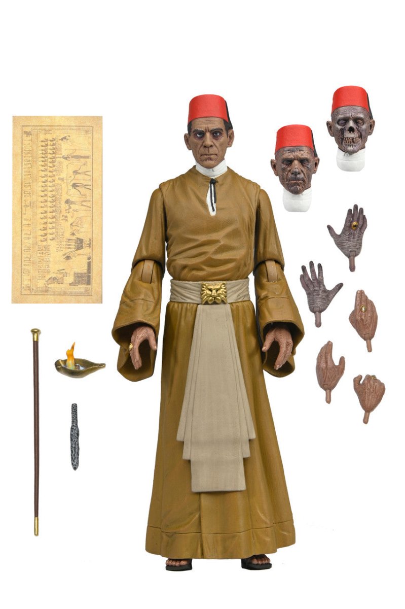 Universal Monsters The Mummy 7 Inch Scale Figure Collectible – The