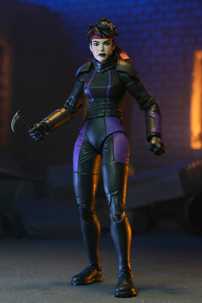 TMNT (The Last Ronin): Casey Marie with Motorcycle - 7" Scale Figure