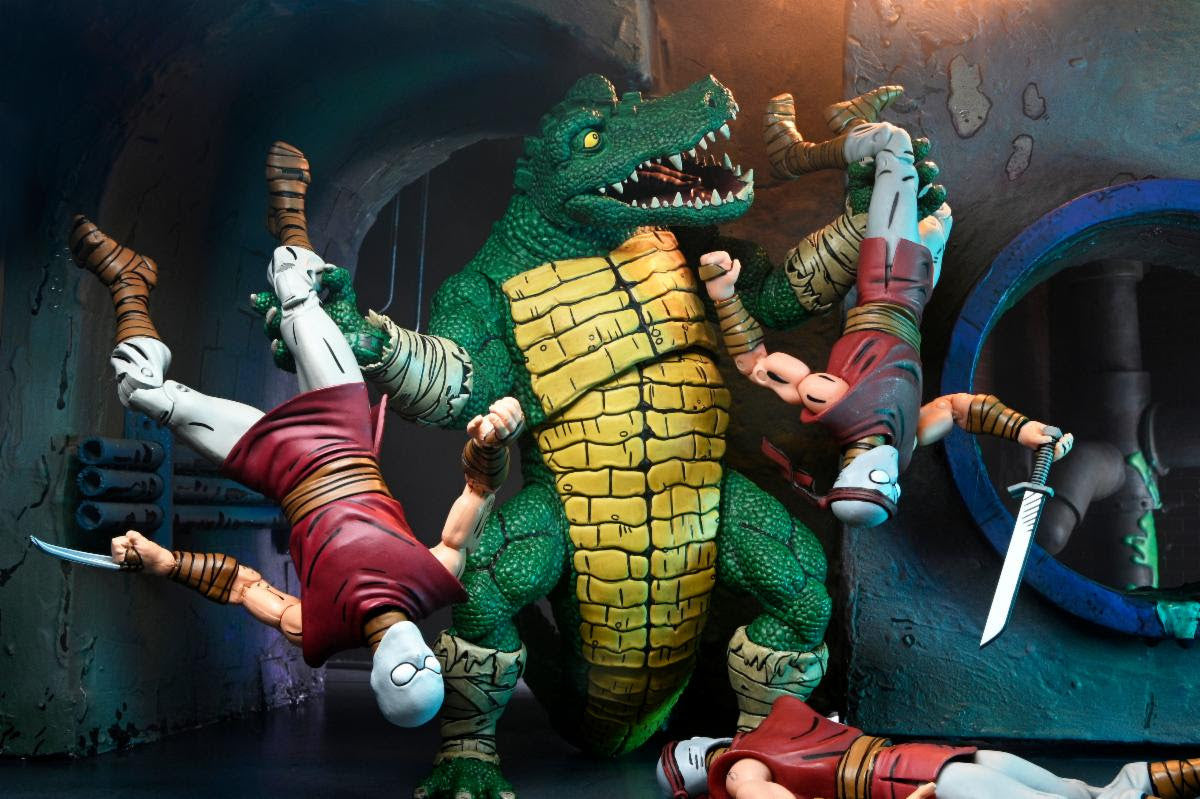 TMNT (Mirage Comics): Deluxe Leatherhead - 7" Scale Figure