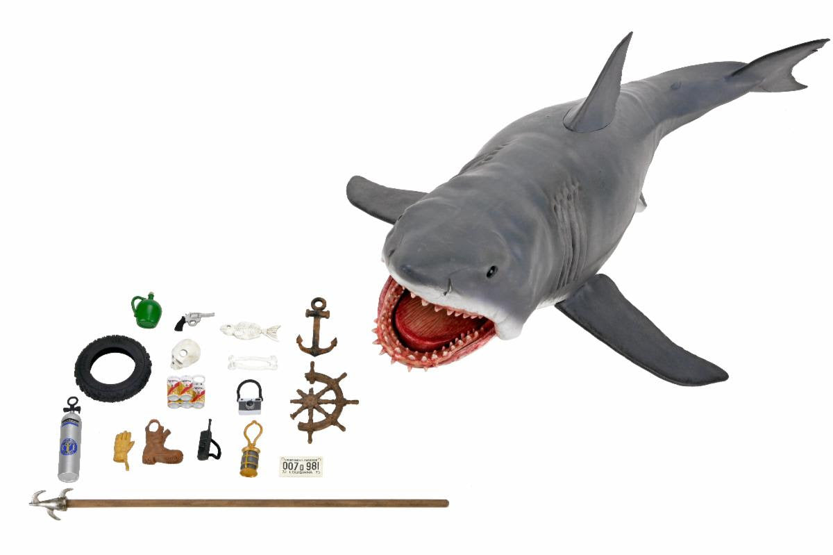 The Game of Jaws - 50th Anniversary Game and 12" Bruce the Shark