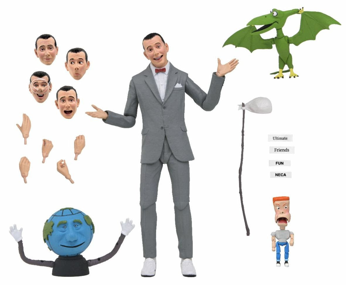 Pee-Wee Herman: Ultimate Pee-Wee and Pals - 7" Scale Figures