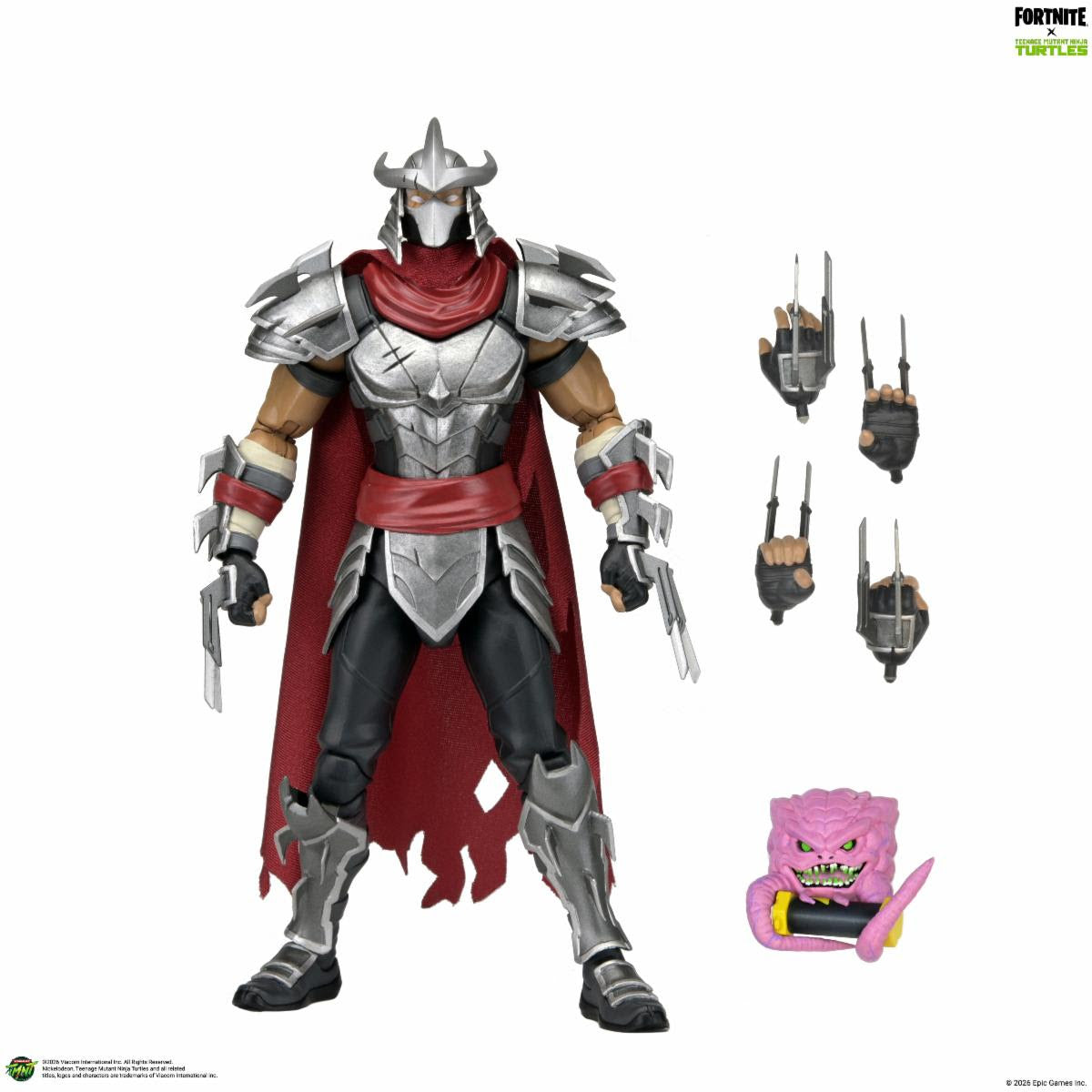TMNT x Fortnite: Shredder - 7" Scale Figure