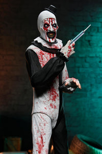 Terrifier 2: Ultimate Blood Spattered Art the Clown - 7" Scale Figure