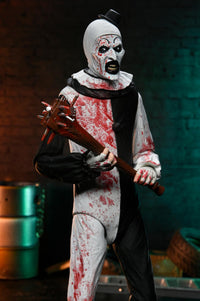 Terrifier 2: Ultimate Blood Spattered Art the Clown - 7" Scale Figure