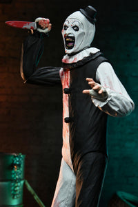 Terrifier 2: Ultimate Blood Spattered Art the Clown - 7" Scale Figure