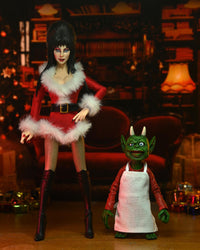 NECA Elvira: Very Scary Xmas - 8" Clothed Figure