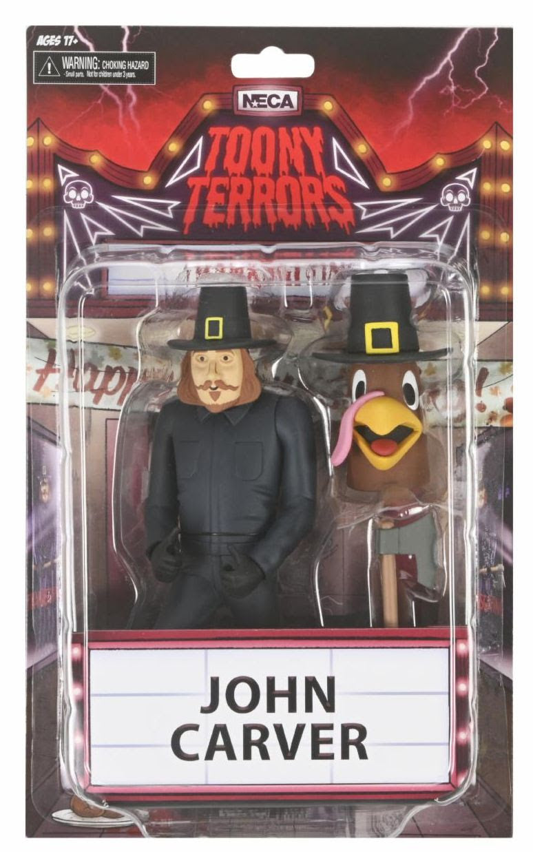 NECA Thanksgiving John Carver Toony Terror Figure