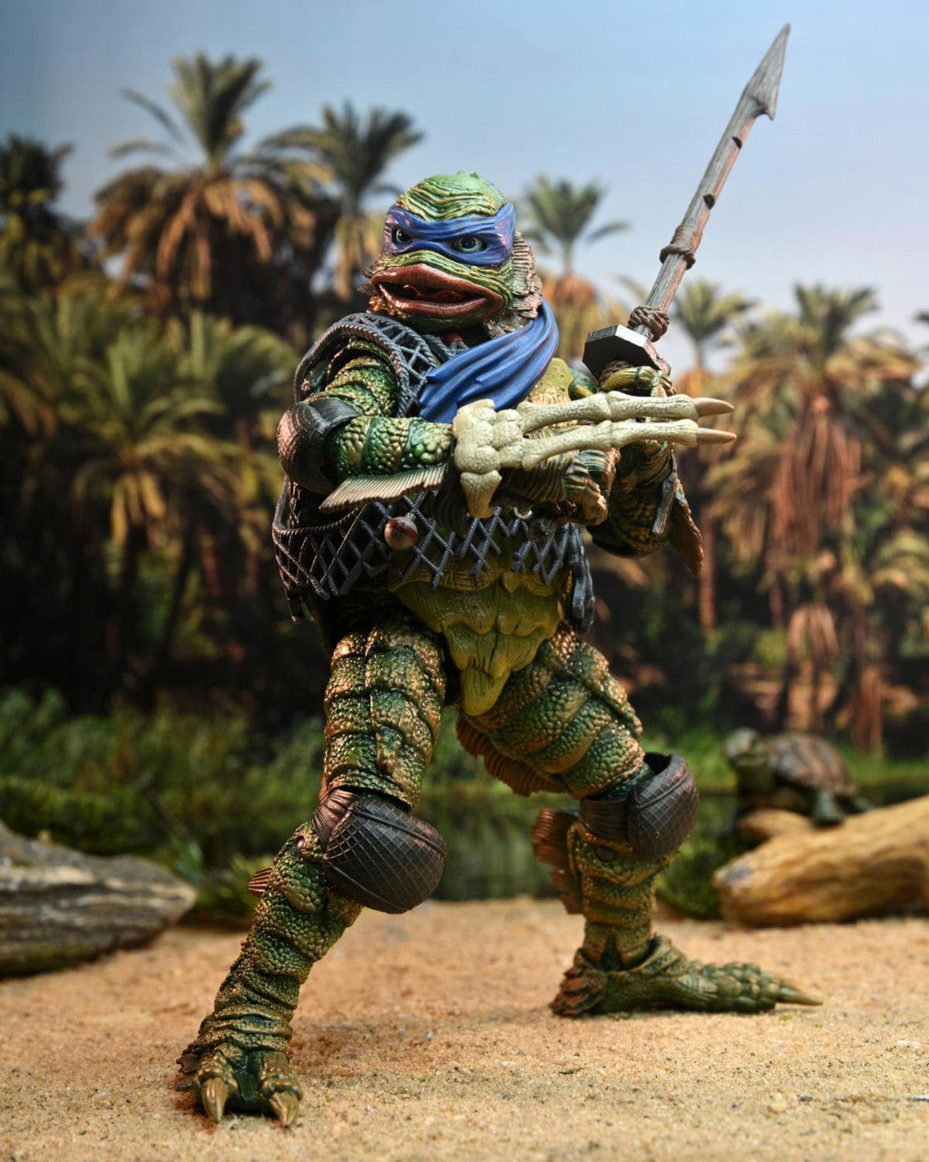 Universal Monsters x TMNT: Ultimate Leonardo as the Creature - 7" Scale Figure