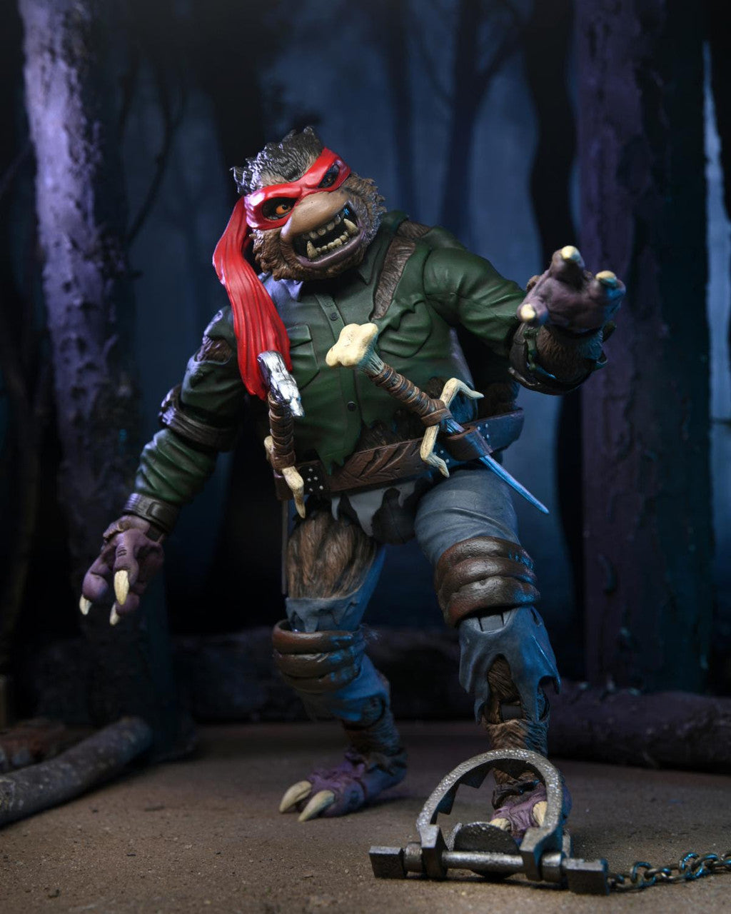 Universal Monsters x TMNT: Ultimate Raphael as the Wolfman - 7" Scale Figure