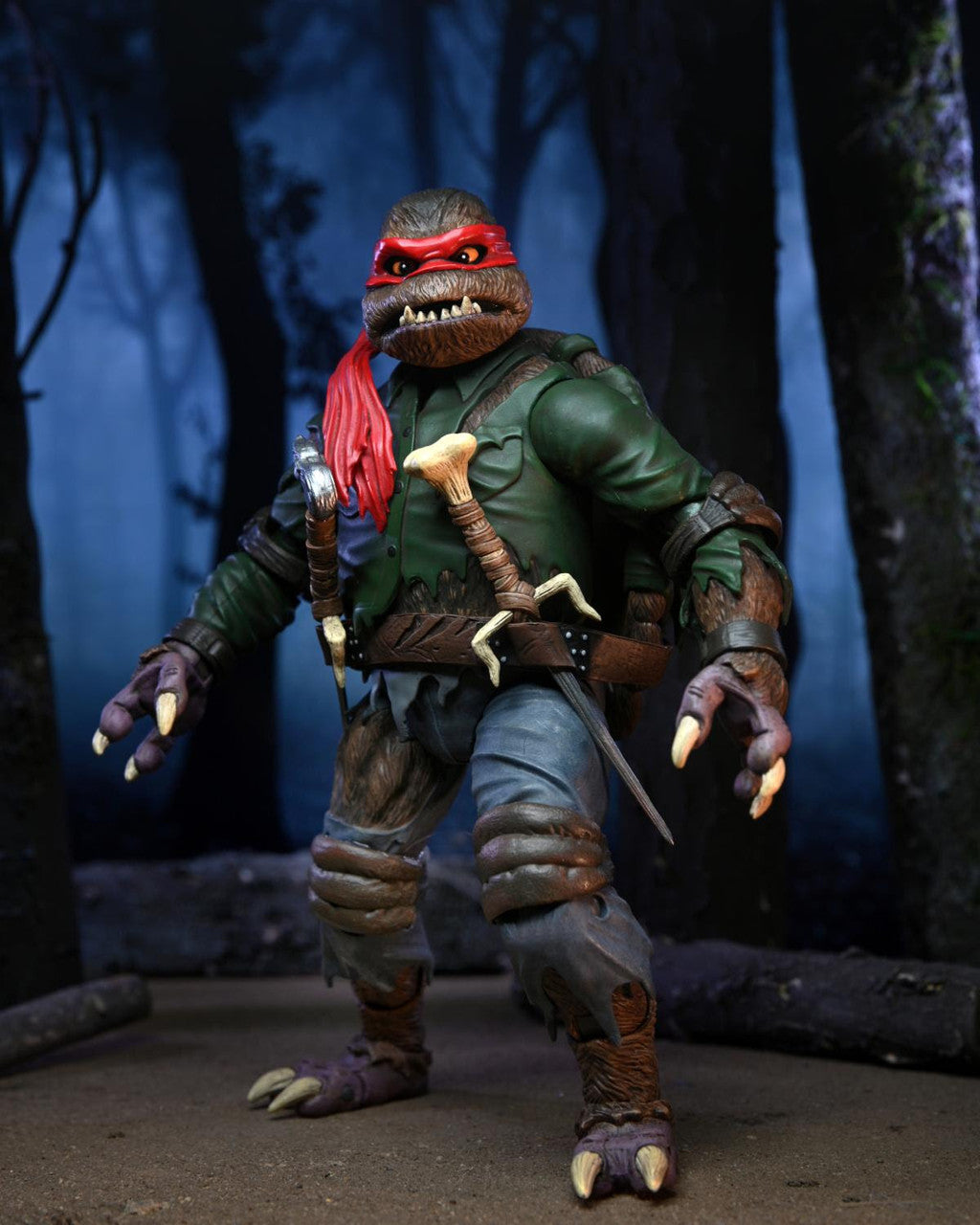 Universal Monsters x TMNT: Ultimate Raphael as the Wolfman - 7" Scale Figure