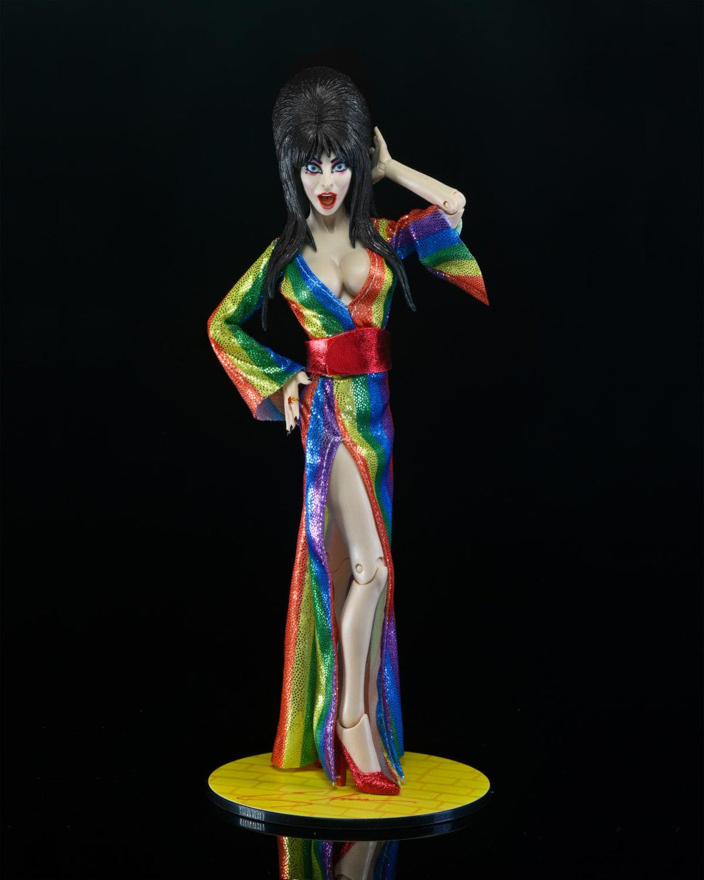 Elvira, Mistress of the Dark: Over the Rainbow Elvira - 8" Clothed Figure