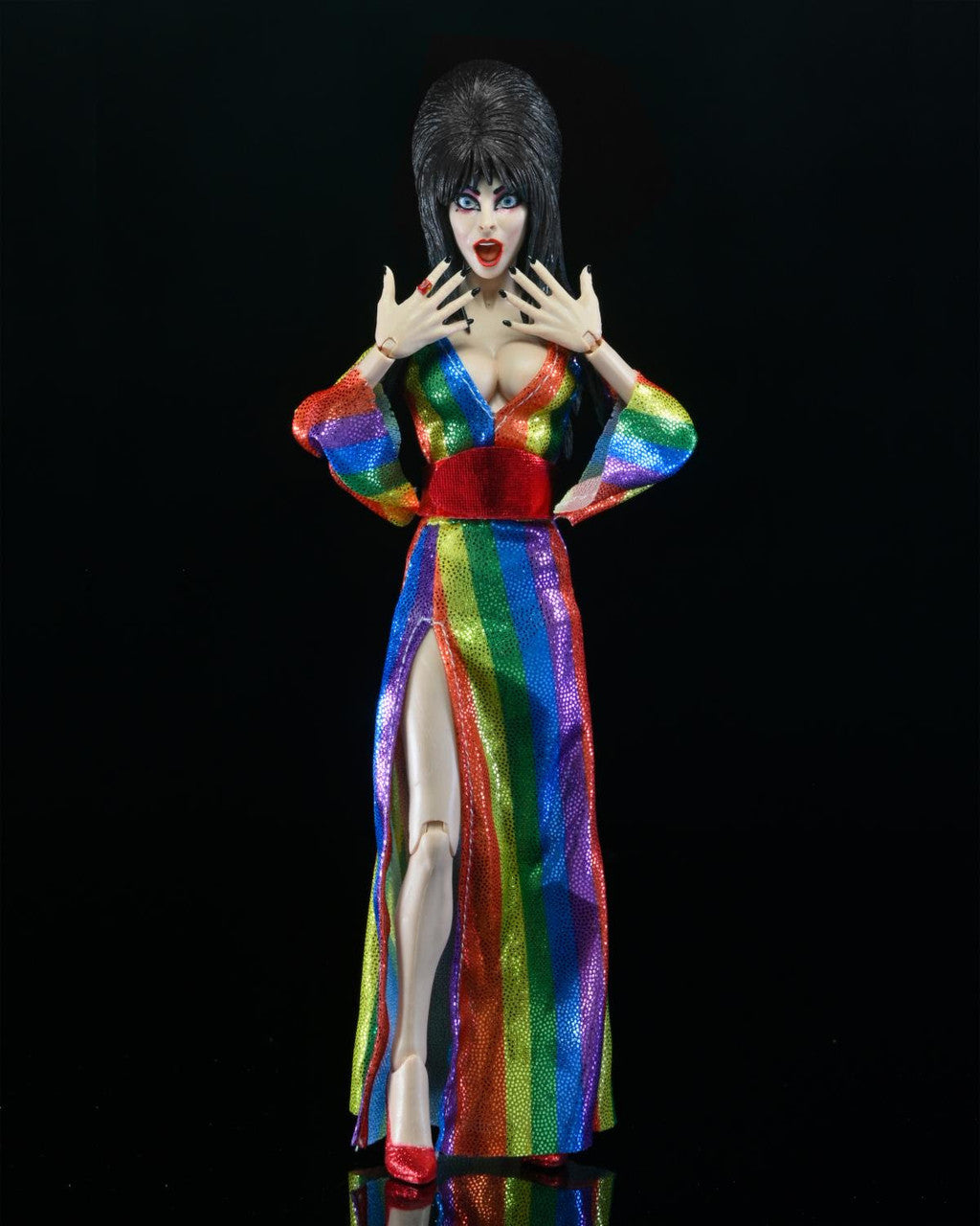 Elvira, Mistress of the Dark: Over the Rainbow Elvira - 8" Clothed Figure