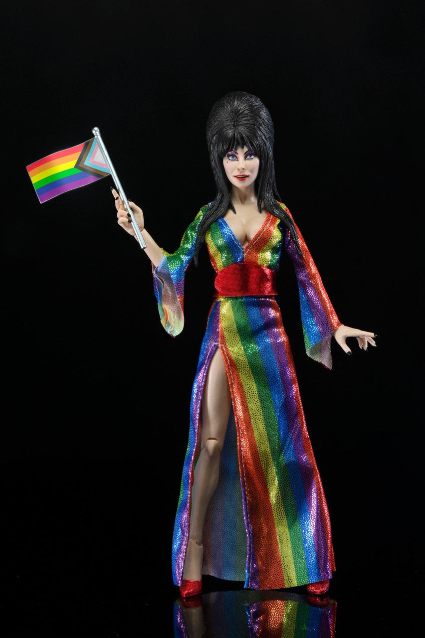 Elvira, Mistress of the Dark: Over the Rainbow Elvira - 8" Clothed Figure