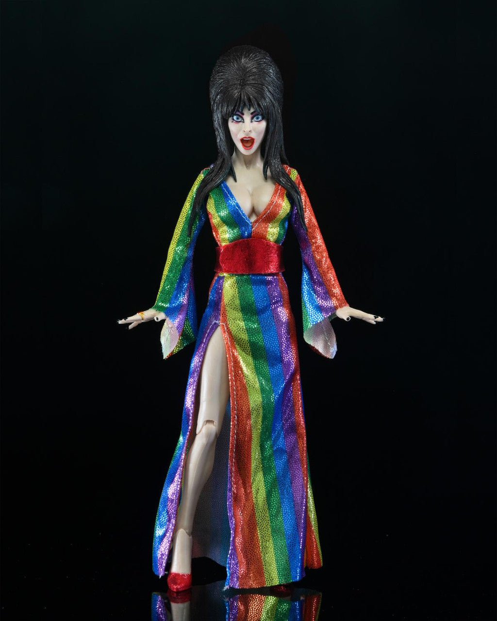 Elvira, Mistress of the Dark: Over the Rainbow Elvira - 8" Clothed Figure