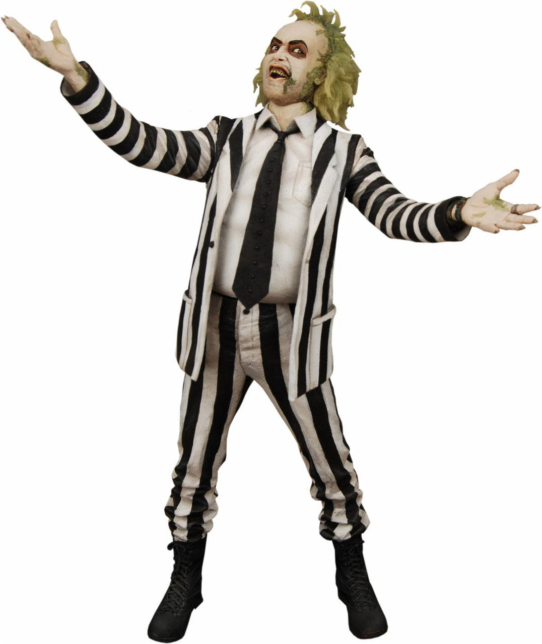 Beetlejuice (1988): Striped Suit Beetlejuice - 1/4 Scale Figure