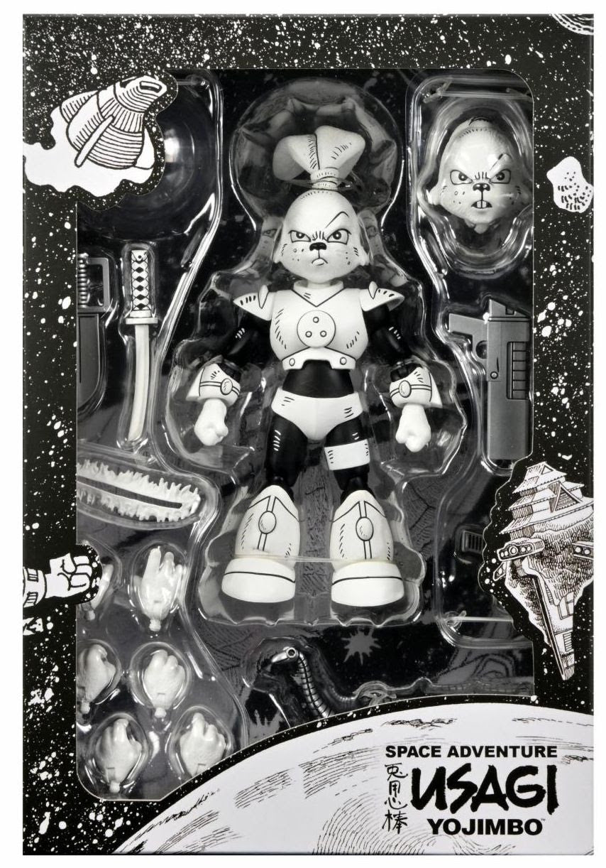 Usagi Yojimbo: Black and White Space Adventure Usagi Yojimbo - 7" Scale Figure