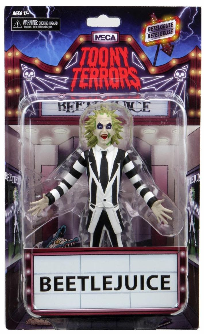 Beetlejuice (1988): Beetlejuice Toony Terrors - 6" Scale Figure