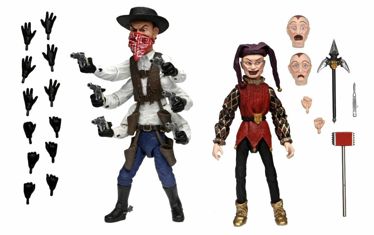 NECA Puppet Master: Ultimate Six-Shooter & Jester (2 Pack) - 7" Scale Figures