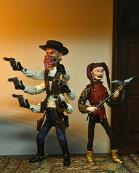 NECA Puppet Master: Ultimate Six-Shooter & Jester (2 Pack) - 7" Scale Figures