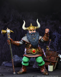 NECA Dungeons & Dragons: Ultimate Elkhorn the Good Dwarf Fighter - 7" Scale Figure