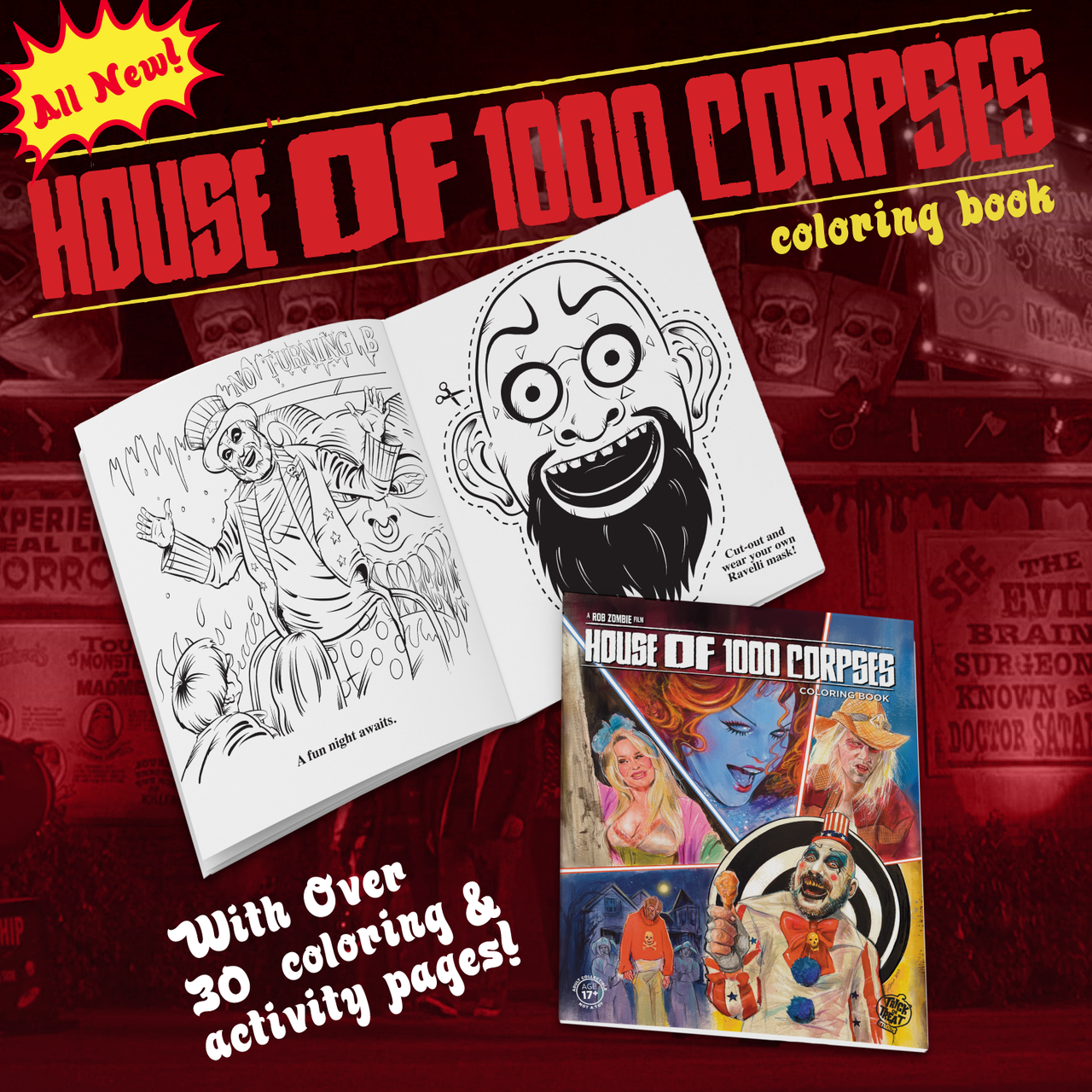 House of 1000 Corpses - Coloring Book