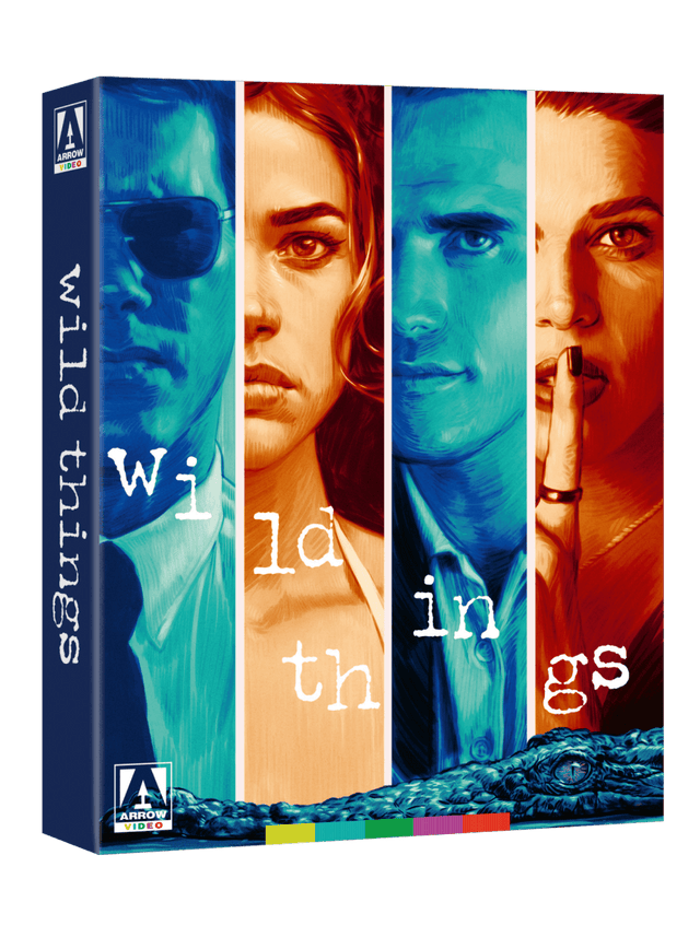 Wild Things - 4K UHD Blu - ray - DVD/Blu - ray/VHS